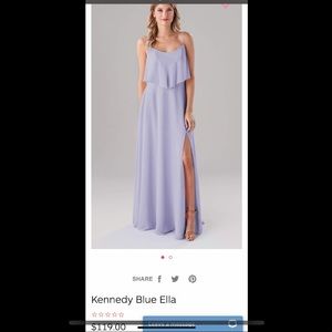 Wisteria bridesmaid dress